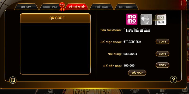 Sử dụng ví điện tử để giao dịch